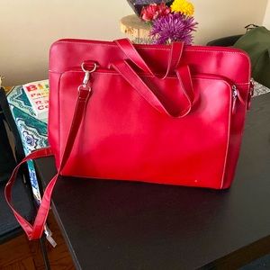 Red Laptop Bag
